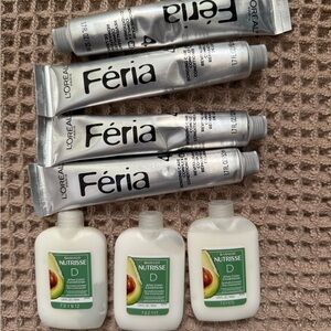 L'Oreal Feria and Garnier Nutriisse CONDITIONER lot